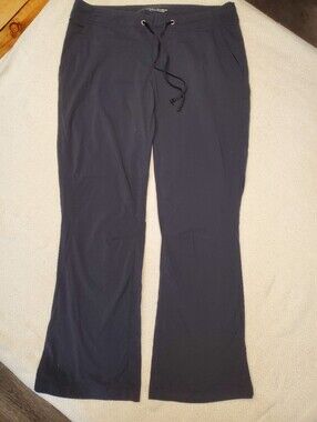 Columbia Omni-Shield Bootcut Pants Women 12 Black Hiking Outdoor Flare